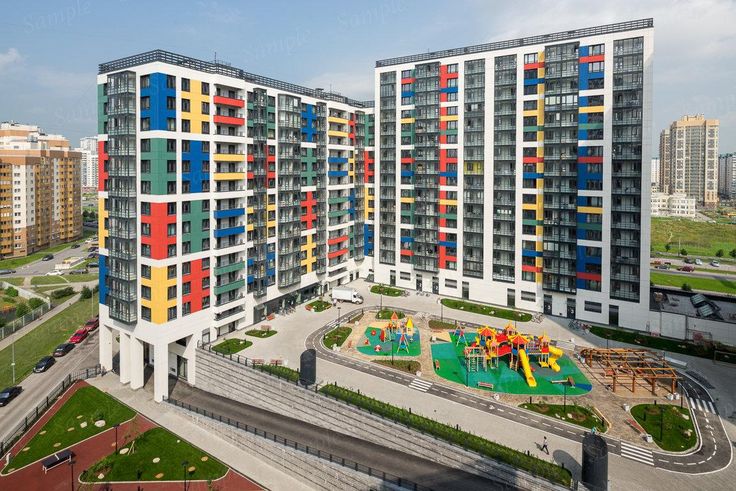 Группа многоквартирных  жилых домов