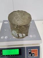 Определение плотности бетонной смеси