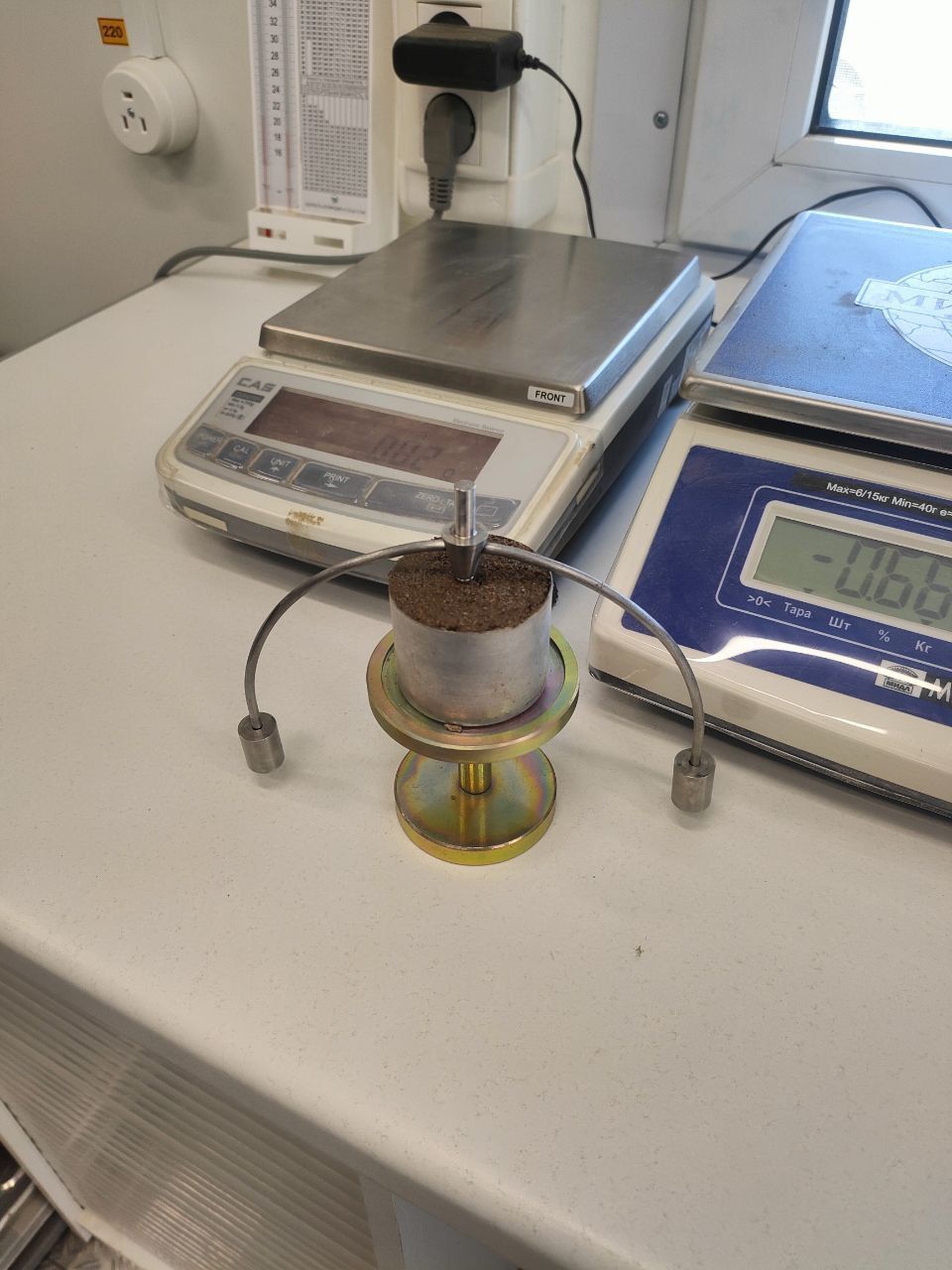 Определение числа пластичности грунтов